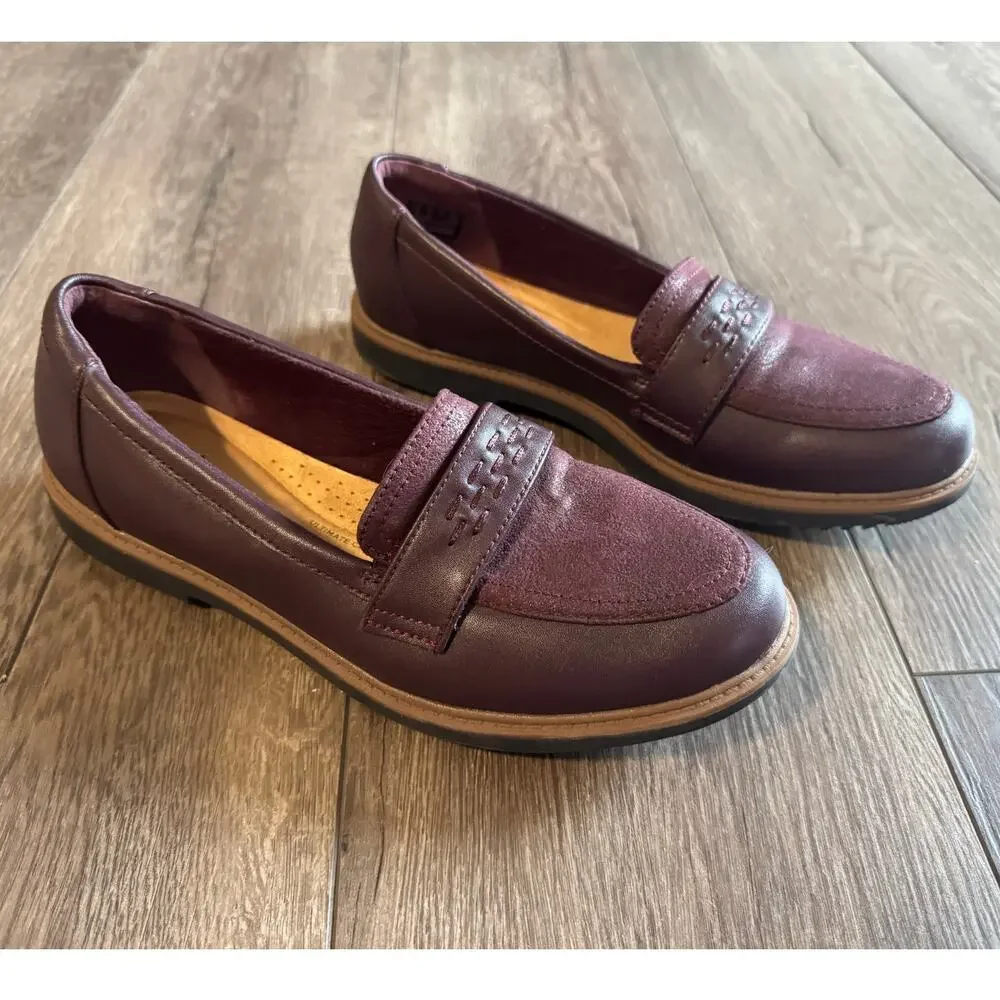 Clarks Womens Raisie Jump Shoes Loafers Size‎ 8.5